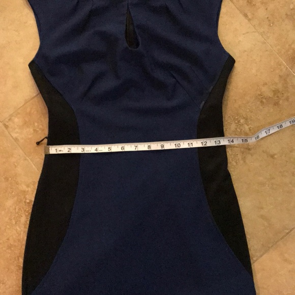 Beautiful good condition blue shift dress - Picture 6 of 8
